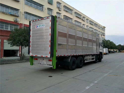 鋁合金豬苗運(yùn)輸車(chē)價(jià)格 東風(fēng)天龍前四后八9米6全鋁合金仔豬運(yùn)輸車(chē)價(jià)格